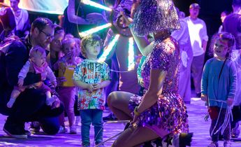 PRISM: Lets Glo UV Family Silent Disco with Our Kids Social