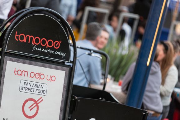 Tampopo Pop-Up Launch, Exchange Square, Manchester