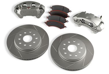 Front Big Brake Kit w/ Slotted Rotors, JK (4303420 / JM-04697/H / TeraFlex)
