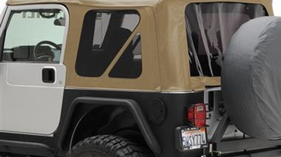 Spice Replacement Soft Top with Tinted Windows, TJ (S/B9970217 / JM-05786 / Smittybilt)