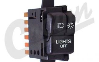 Headlamp Switch   YJ (56003119 / JM - 07108 / Crown Automotive)