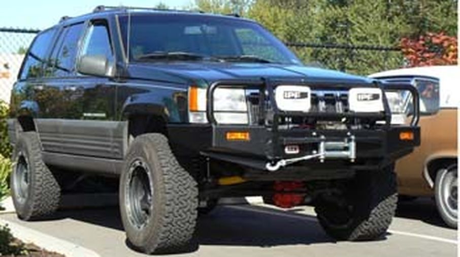 Front Recovery Bumper, ARB Bull Bar, ZJ (3450060) Jeepey