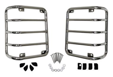 Tail Lamp Guards (Stainless), JK (RT34080 / JM-00898 / RT Off-Road)