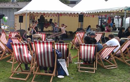 Grab a deckchair in the square and enjoy the Manchester Picnic