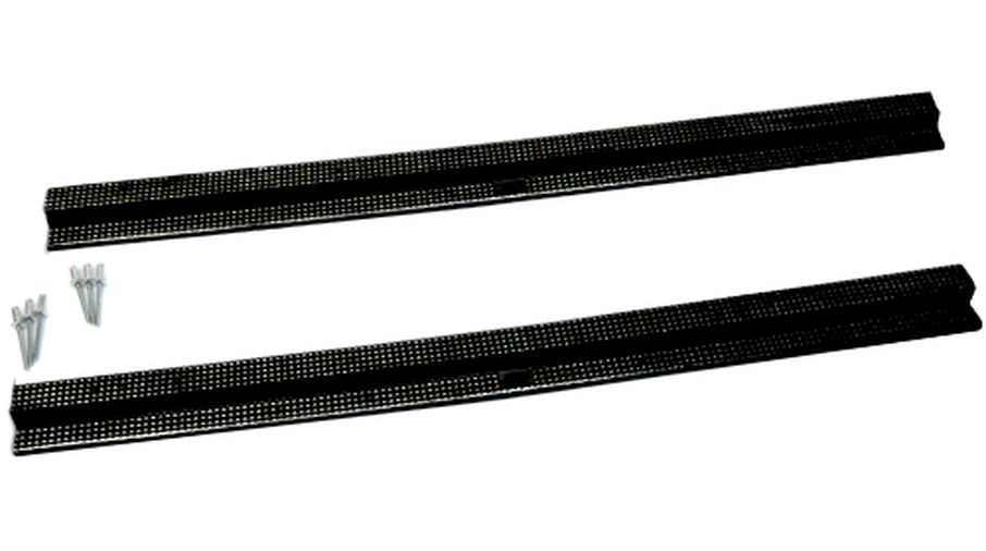 Entry Guards Aluminium Black   TJ (AS1546.23 / JM - 07144 / DuraTrail)