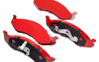 Brake pad set front axle Performance Red Line  ZJ/ZG (AS0321.61B / JM-07384 / DuraTrail)