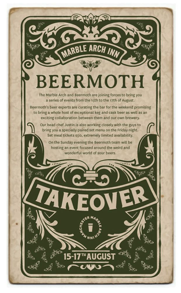 Battle of the beers: Beermoth take on Marble Arch for weekend of special events