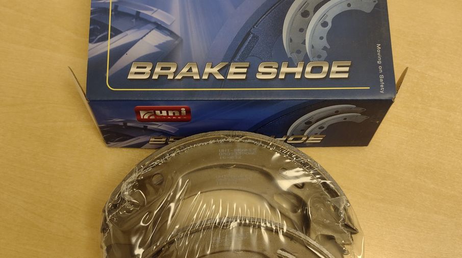 Parking Brake Shoe & Lining Kit  03+ TJ/KJ (5093390AC / JM-06659)