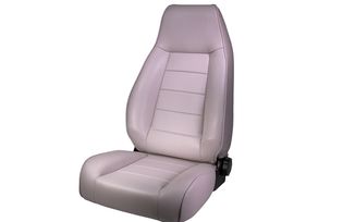 High-Back Front Seat, Reclinable, Gray, 76-02 (13402.09 / JM-02578 / Rugged Ridge)