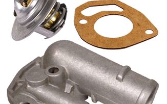 Housing Thermostat+ Thermostat+Gasket Thermostat 2.5-L.+4.0-L. (ASE00375 / JM-07439 / DuraTrail)
