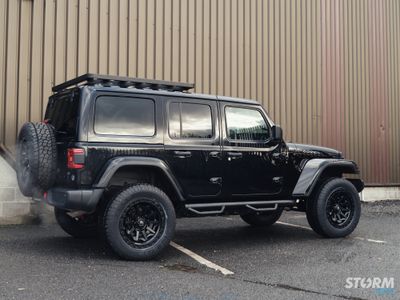 STORM-61, 2018 Black Jeep Wrangler JL Sahara 4 Door 3.6L V6 (LHD ...