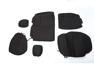 Neoprene Rear Seat Cover, Black, 4 Door (13264.01 / JM-03061 / Rugged Ridge)