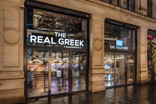 The Real Greek opens its first northern branch in Manchester’s Corn Exchange