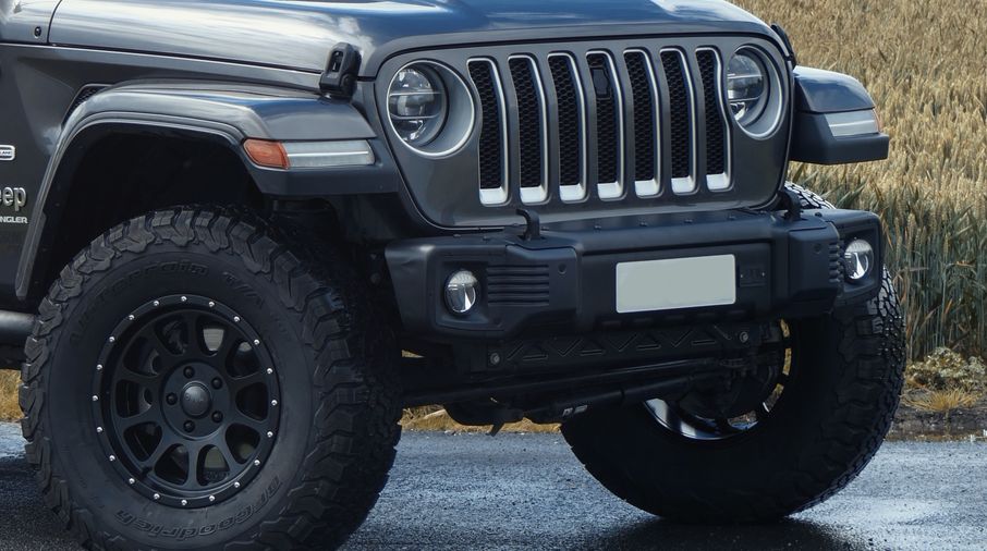 Front Recovery Bumper, Spartacus Stubby, JL, JT (11544.24 / JM-04470K / Rugged Ridge)