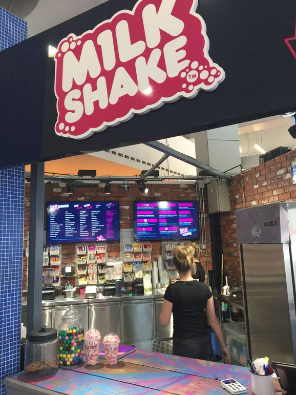 A bigger, brighter stall for Milkshake