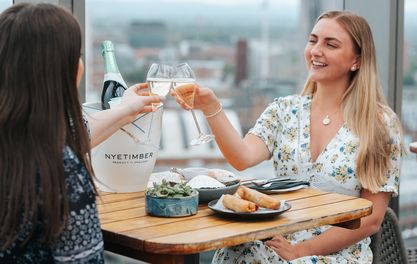 20 Stories transforms roof terrace into a Nyetimber Vineyard in the Sky for summer 
