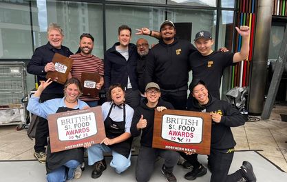 Oi Dumplings named Champions of the North at the British Street Food Awards