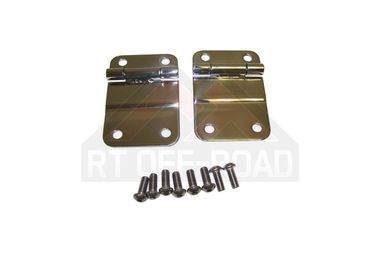 Lower Tailgate Hinges (Stainless) CJ (RT34035 / JM-01387 / RT Off-Road)