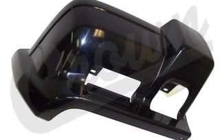 Bumper Cap (Flat Black-Front Right) (5DY00TZZAC / JM-04981 / Crown Automotive)
