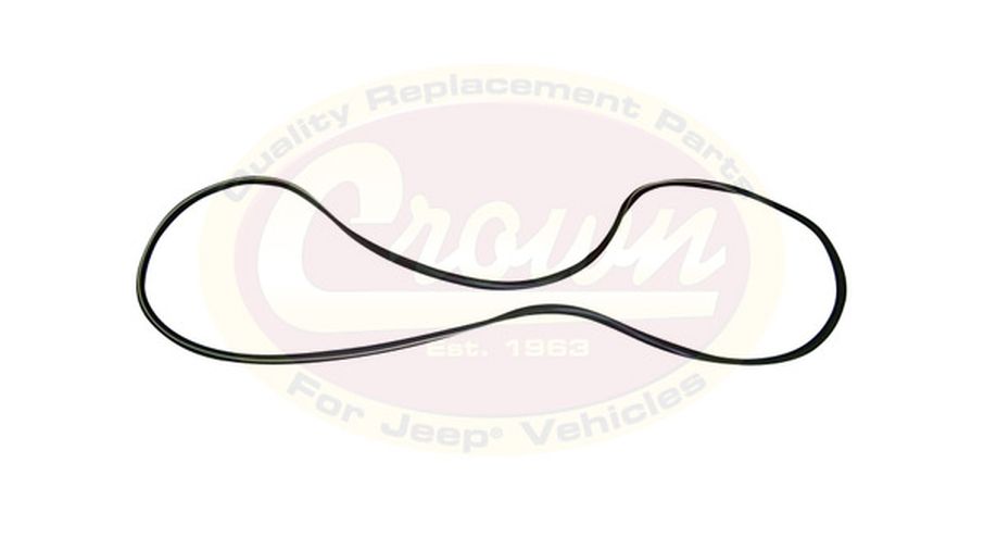 Windshield Reveal Molding, TJ (55176567AC) Jeepey Jeep parts