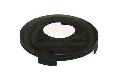 Door Lock Cylinder Cap (Black) (5257148 / JM-01694SP / Crown Automotive)