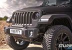 Front Recovery Bumper, Spartacus Stubby, JL, JT (11544.24 / JM-04470K / Rugged Ridge)