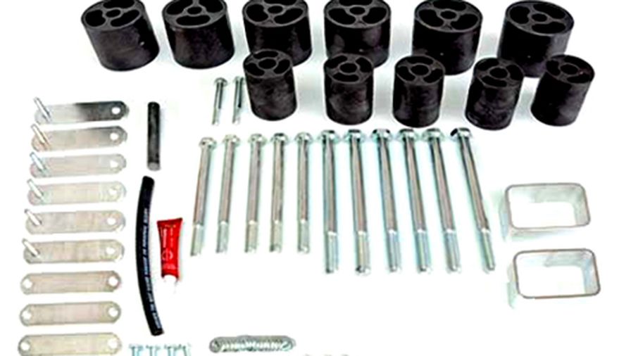 2" Body Lift, YJ, Manual (PER932 / JM-02498 / DuraTrail)