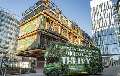  Mega restaurant bar complex The Ivy to open in late November