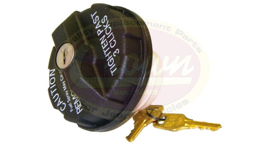 thumbnail image 2 of Locking Fuel Cap For Jeep Patriot 2007 - Fahler Aftermarket Black Petrol/Diesel Cap 2 of 6