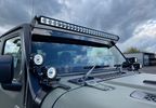 3.7” Optimus Square Halo LED Driving Lights x 2 Kit (XIL-OPH115KIT / JM-06094 / Vision X lighting)