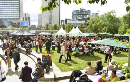 Family-friendly foodie fun at the Manchester Picnic in Piccadilly Gardens