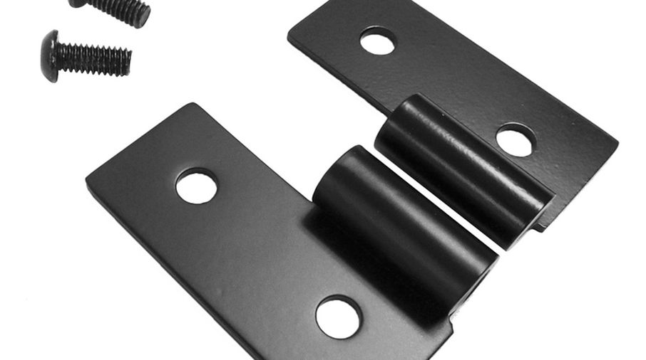 Lower Door Hinge Bracket Set (Black Stainless) (RT34092 / JM-03554 / RT Off-Road)