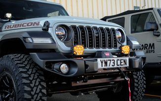 Front Recovery Bumper, Duratrail, JL TUV approved (AS1543.45 / JM-06847 / DuraTrail)