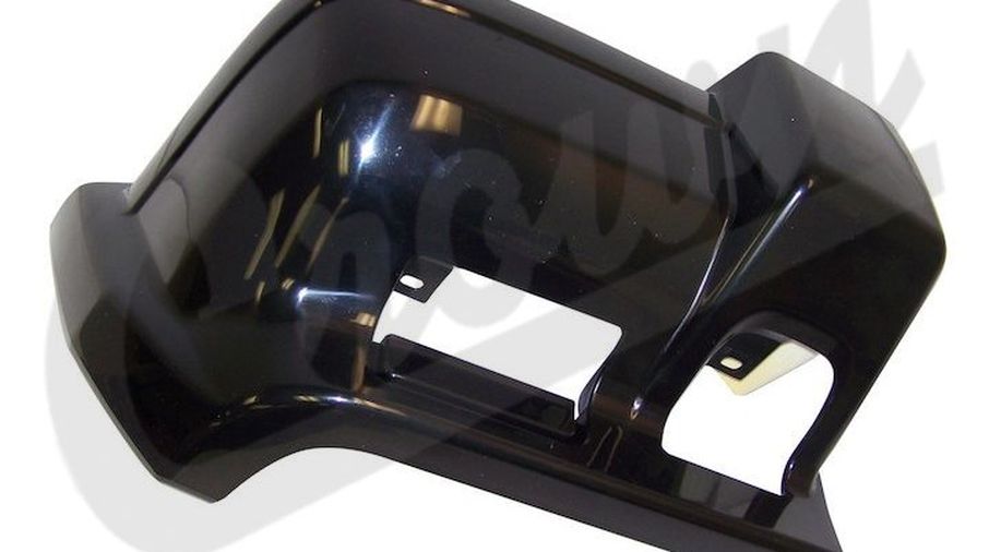 Bumper Cap (Flat Black-Front Right) (5DY00TZZAC / JM-04981 / Crown Automotive)