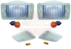 Clear Lamp Kit (Wrangler TJ) (RT28015 / JM-00227 / RT Off-Road)