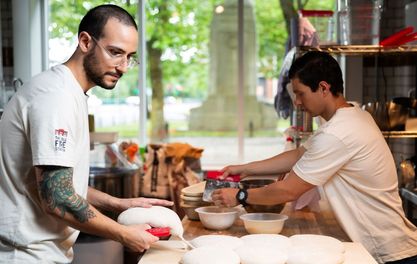 A sourdough bakery and brewery has opened in Salford’s iconic old fire station