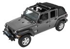 Trektop NX, Jeep JL 4 Door, Black Diamond (56863-35 / JM-03702/J / Bestop)