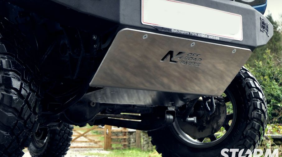 Steering Skid Plate for N4 Bumper, Jimny (N4-BLAV84A / SC-00252 / N4 Off Road)