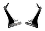 Windshield Light Bar Brackets w/ A-Pillar Light Mounts, JL, JT (12005-8125 / JM-07326 / Quadratec)