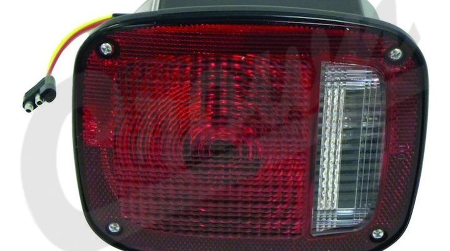 Tail Light (Left-Black) (J5457197 / JM-04956 / Crown Automotive)