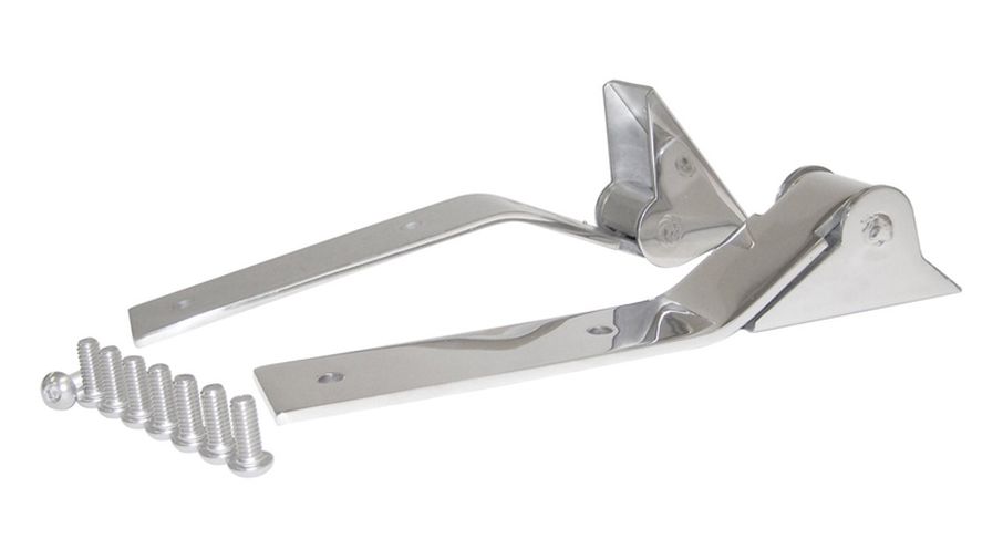 Tailgate Hinges (Stainless, YJ) (RT34049 / JM-00631 / RT Off-Road)