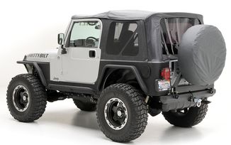 Black Replacement Soft Top with Tinted Windows, TJ (S/B9971235 / JM-05880 / Smittybilt)