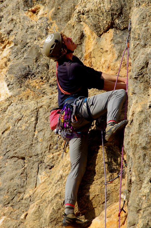Once you´ve learnt the art of trad placements a whole new world of climbing opens up