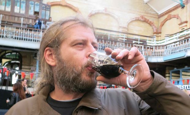 Beers and beards at Victoria swimming baths - it can only be IndyManBeerCon