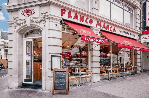 SOURDOUGH PIZZA PIONEERS FRANCO MANCA  BANKING ON PICCADILLY SITE