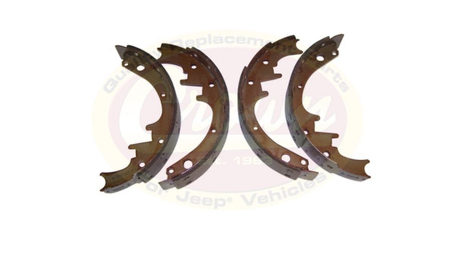 Brake Shoe and Lining Set, (10" Drum) (J8133818 / JM-01268 / Crown Automotive)