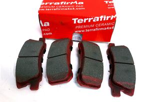 Rear Ceramic Brake Pad Set, MK 302mm (J3BM47542/68028671AA / JM-05409 / Terrafirma)