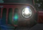7" Vortex LED Headlights x 2 (Chrome) RHD (XIL-7RERKIT / JM-02800 / Vision X lighting)