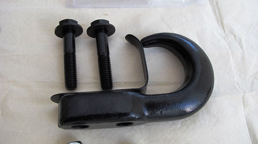 Tow Hook Kit (Black) (RT33015) Storm Customs Offroad parts, spares