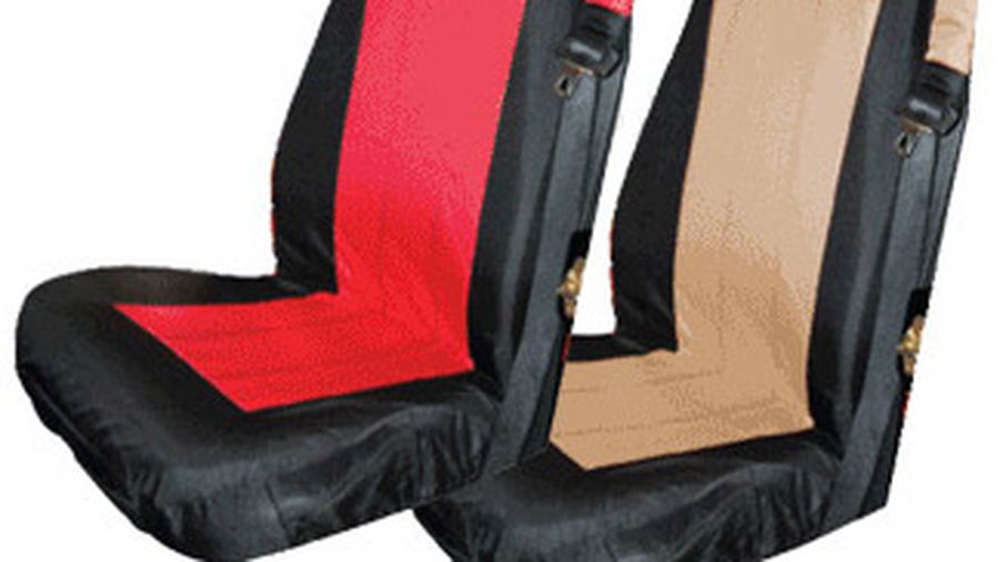 Front Seat Cover Set (03-06, Black/Red) (SCP20030 / JM-01203 / RT Off-Road)